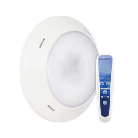 Projetor LumiPlus Essential Rapid LED RGB + RC1100 - Para piscinas de liner