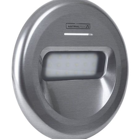 Projetor LumiPlus Design - Luz RGB, embelezador efeito aço inoxidável