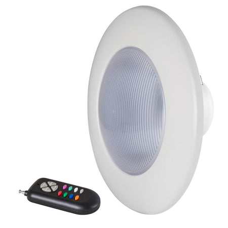 Projetor Aquasphere PAR56 RGB - Embelezador branco - Lâmpada RGB + Controlo Remoto